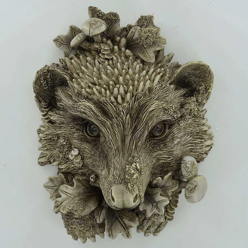 Hedgehog Woodland Animal Wall Plaque Garden Decor Home Gift Wildlife 24.5cm-OsirisTradingUK