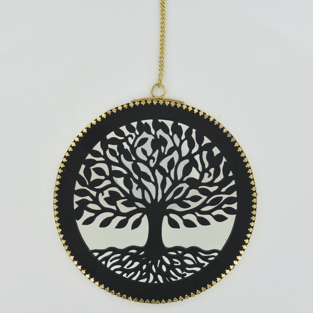 Tree Of Life Mirror Wiccan Supplies Pagan Gift Altar Decoration Druid