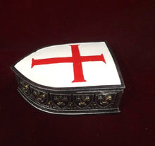 Load image into Gallery viewer, Medieval Style Knight Templar Shield Trinket Box Crusader Decoration Ornament-OsirisTradingUK
