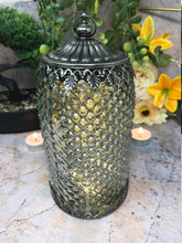 Load image into Gallery viewer, Moroccan Style LED Lantern Silver Home Decoration Lamp Light Seasonal Lighting
