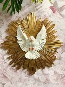 Large Holy Spirit Wall Plaque Trinity Dove Religious Art Confirmation Keepsake