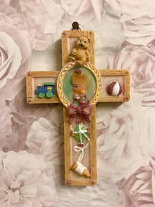 Child Crucifix Cross Modern Religious Home Decor Ideal for Children-OsirisTradingUK