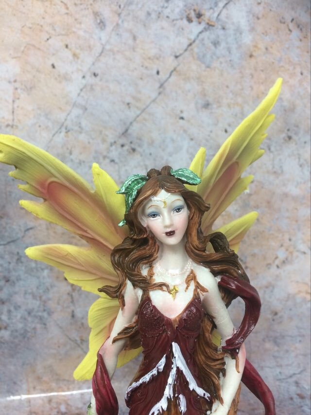 Mystic Forest Fairy Standing Figurine Fantasy Fairies Collection Figure Mythical Creature