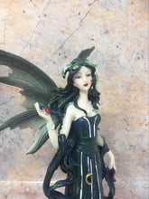 Load image into Gallery viewer, Mystic Midnight Fairy Standing Figurine Fantasy Fairies Collection Figure Mythical Creature
